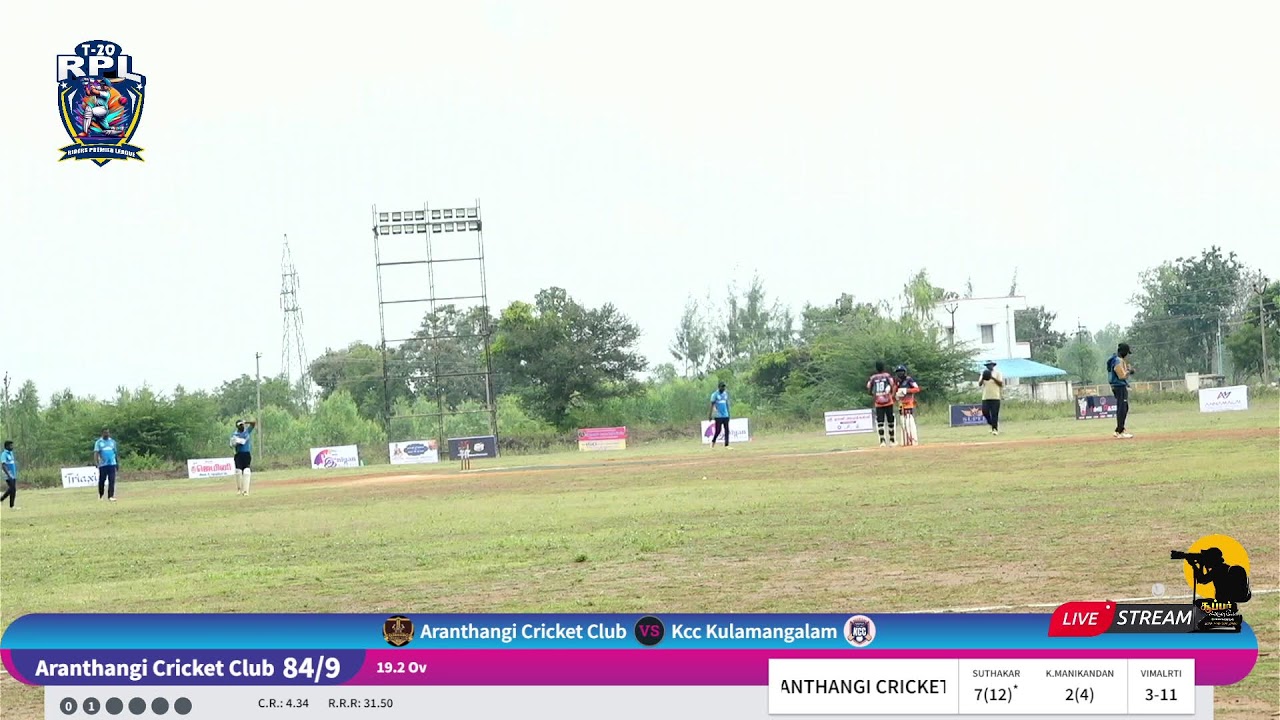 SEMI FINAL 1-ARANTHANGI CC VS KULAMAGALM