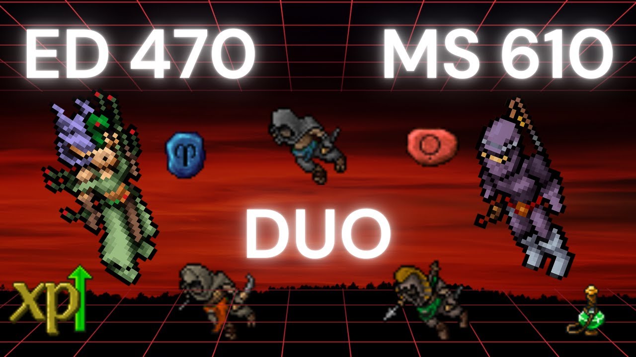 MS + ED Duo Hunt Cobra Bastion - 5.2kk/h Raw + 800k Profit - Tibia Hunt  #tibia #tibiahunt