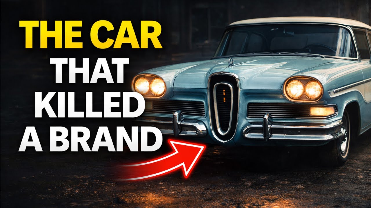 Ford Edsel: автомобиль, ставший самым большим провалом Ford.