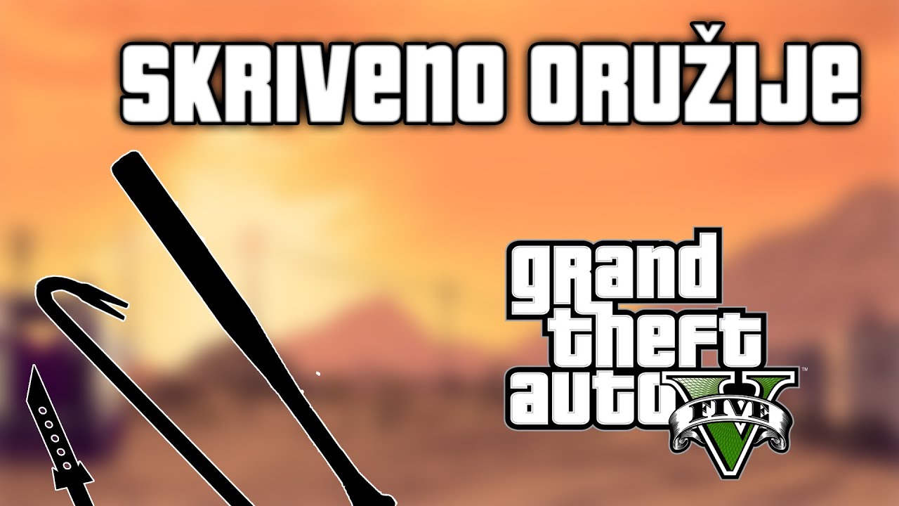 Skriveno Oružije u GTA 5 ??