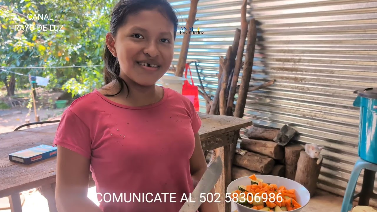 Esto es lo que hacen Paulina y su mamá, son humildes, se alimentan bastante saludable. Veamos😋
