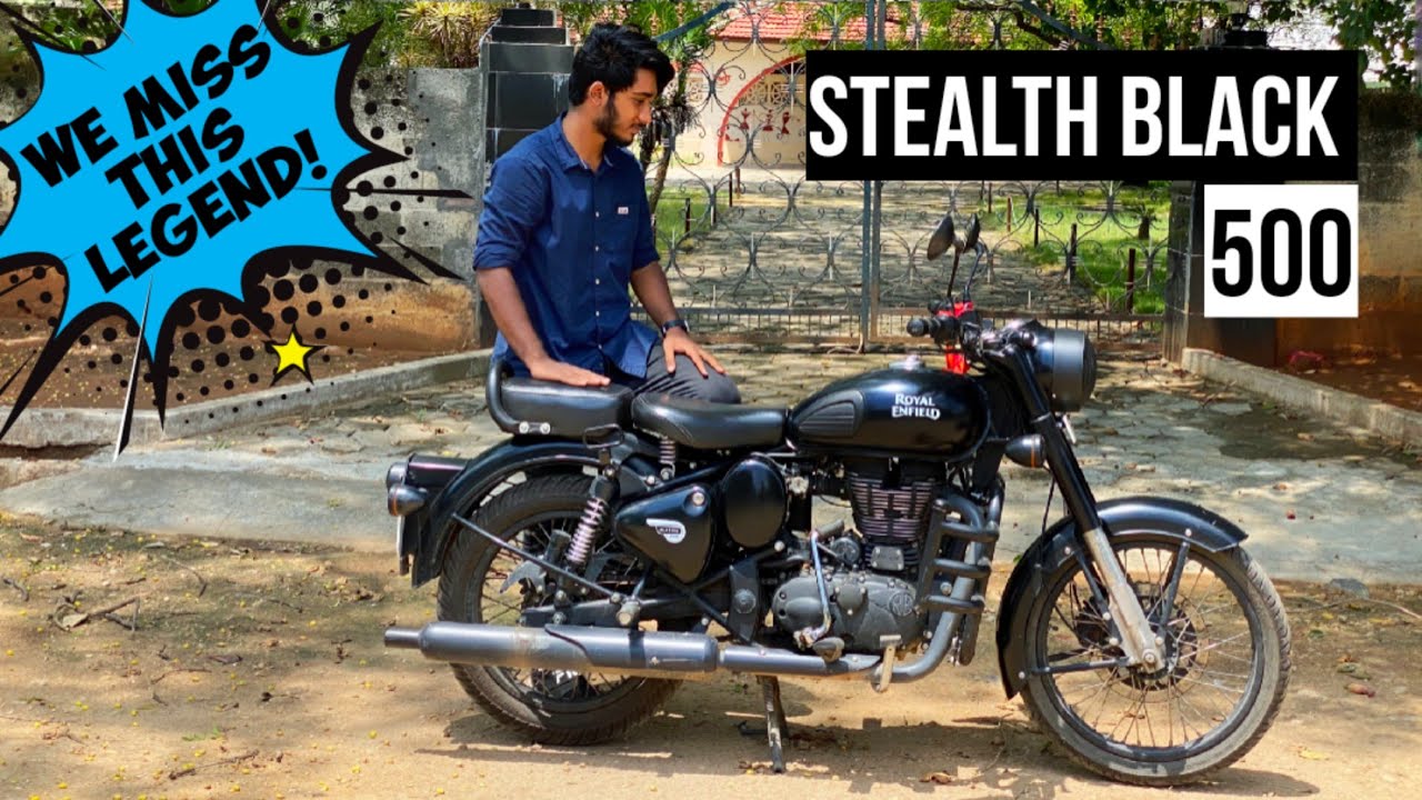 Throwback to Classic 500 Stealth Black🖤😥 | Gear Shifters👑