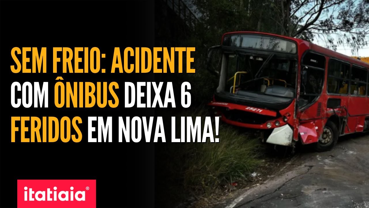 ÔNIBUS COM 20 PASSAGEIROS TOMBA E DEIXA AO MENOS 6 FERIDOS NA REGIÃO METROPOLITANA DE BH!
