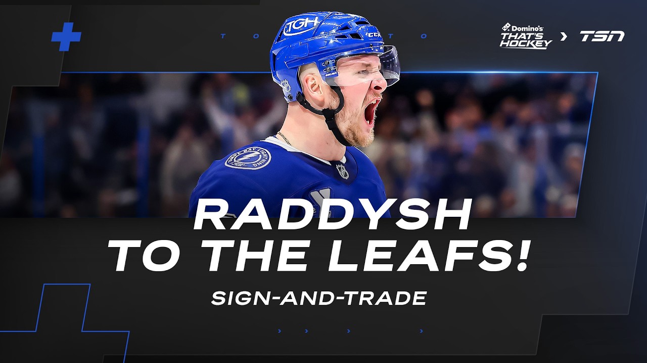 Leafs land top pending UFA Darren Raddysh with shocking sign-and-trade