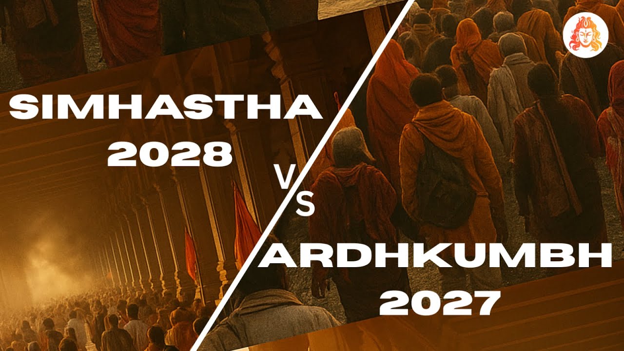 Simhastha 2028 vs Ardh Kumbh 2027 &ndash; क्या असली अंतर है? पूरा सच जानें | Mahakumbh Explained