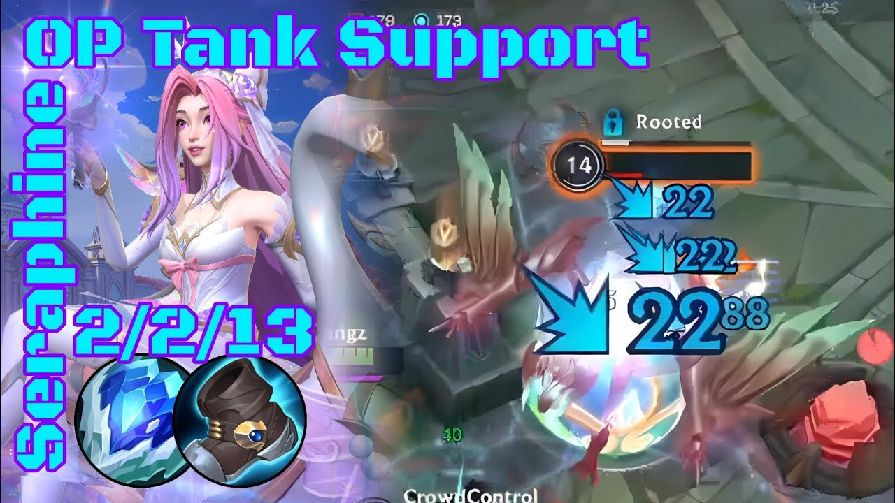 [ Seraphine ] OP Tank Support | Patch 5.1c | [ Ranked ] Ep.308