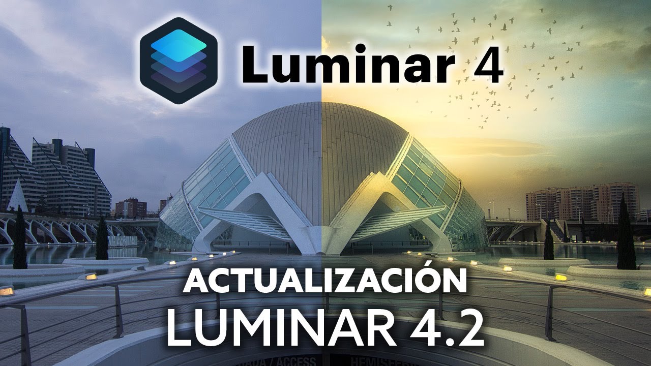 Actualización LUMINAR 👉 4.2