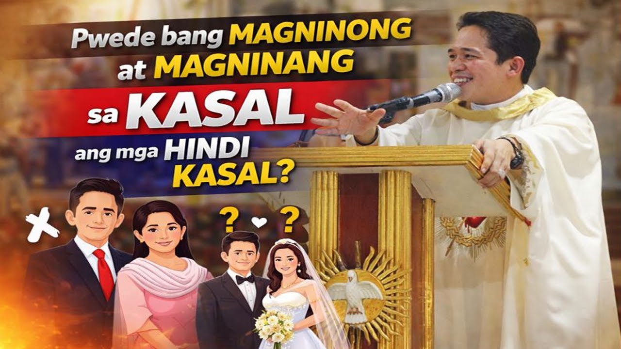 Bakit hindi pwede magninong at ninang sa isang kasal ang mga walang kasal ?