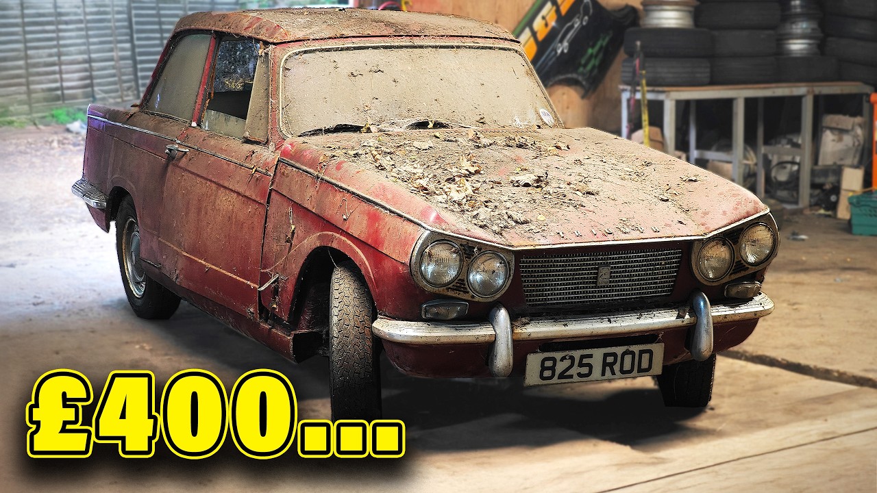 Заброшенный Triumph Vitesse за 400 фунтов стерлингов. Сможет ли он поехать и поехать?