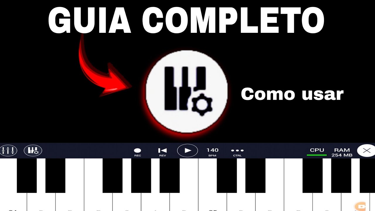 Como Usar A Função ( Key ) No Fl Studio Mobile "TUTORIAL COMPLETO"