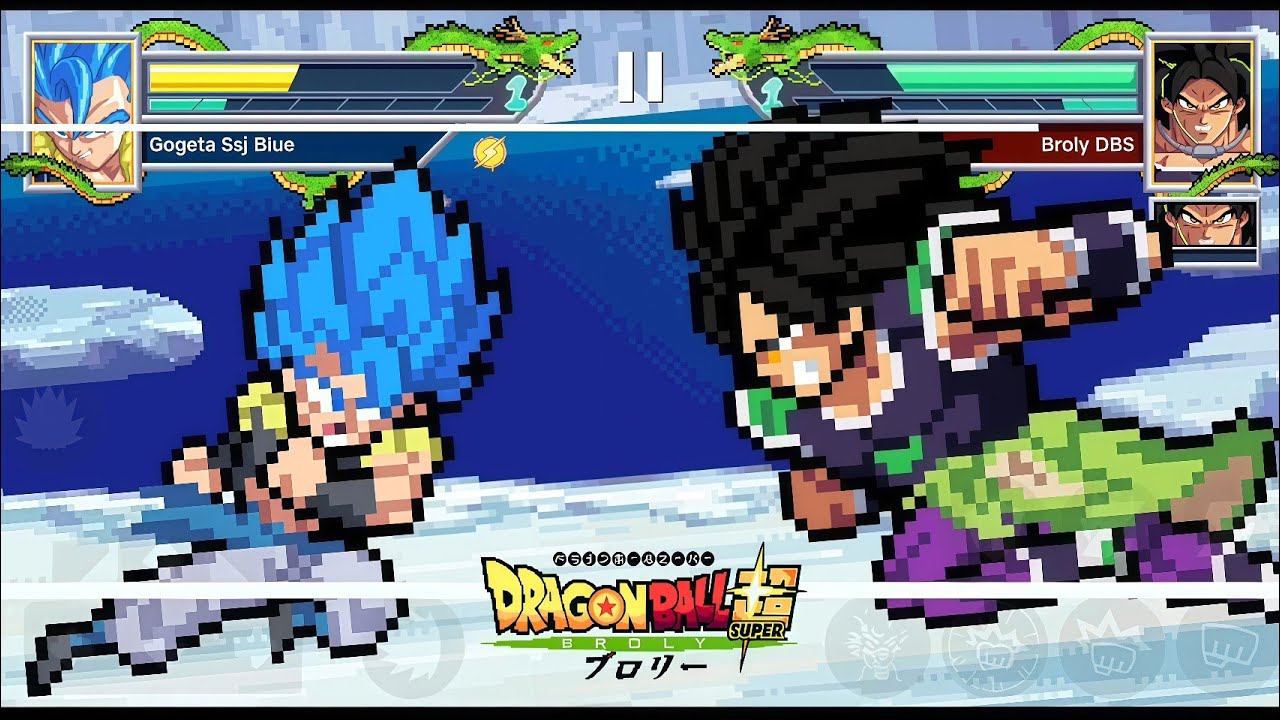 Z LEGENDS 3 -  Gogeta Blue vs Broly | (DRAMATIC FINISH)