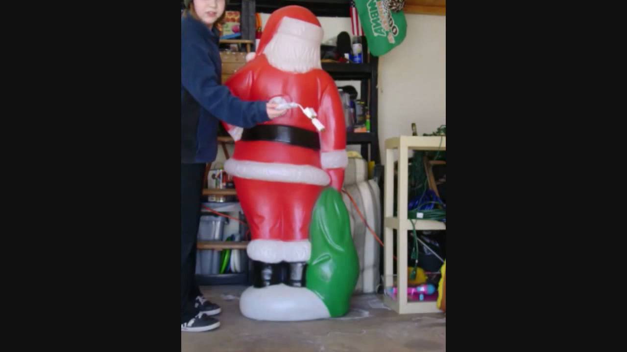 5 Foot Santa Claus Blowmold