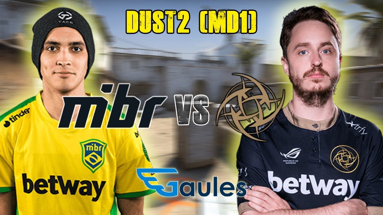 StarLadder Major 2019 - Mibr vs NIP - Dust2 (MD1) - Rodada I
