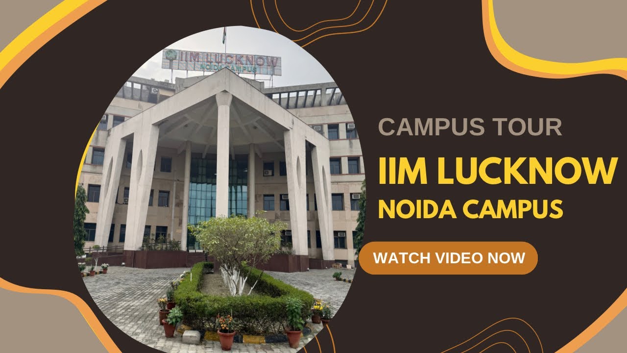 Campus Tour | IIM Lucknow ( Noida Campus) | Vlog | #suHASmeg | vivacious_yatris