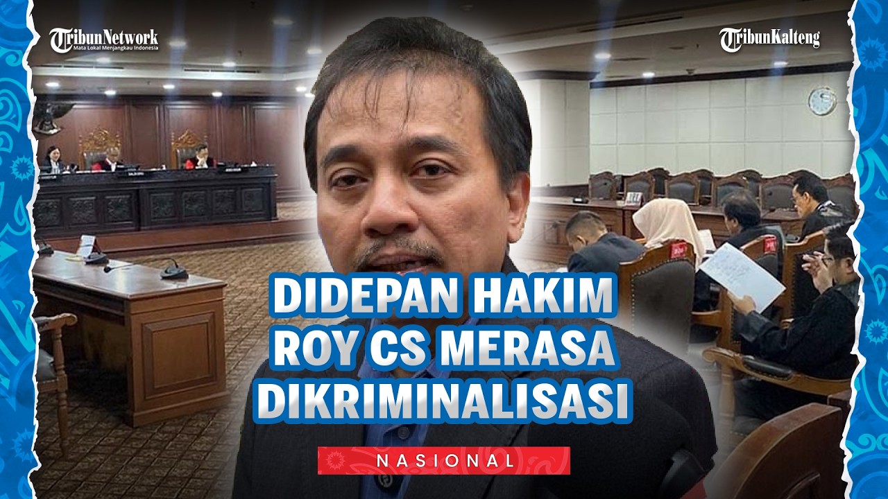 Roy Suryo Klaim Dikriminalisasi Usai Teliti Ijazah Jokowi, Sebut Pasal Langgar Konstitusi