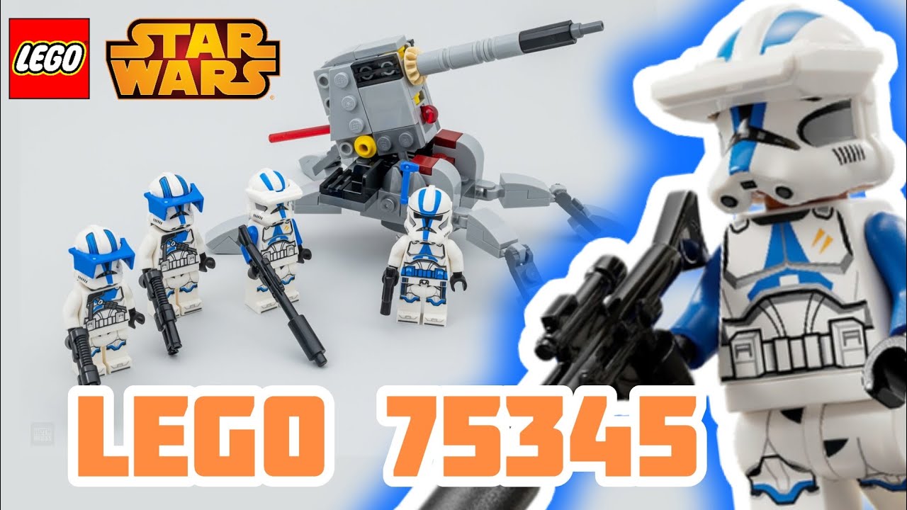 LEGO 75345 501st Clone Troopers Battle Pack | ОБЗОР Lego Star Wars
