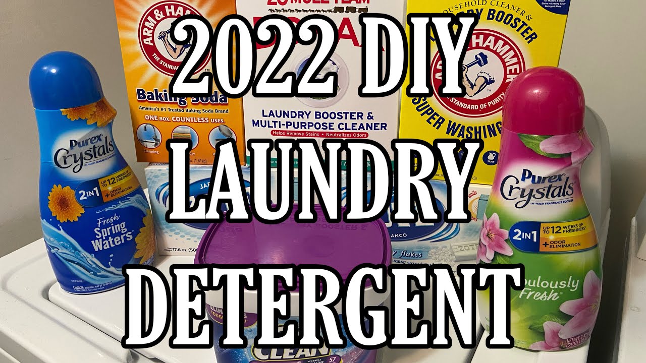 DIY LAUNDRY DETERGENT 2022/HOW TO MAKE YOUR OWN LAUNDRY DETERGENT/MISSNATURALSHAY