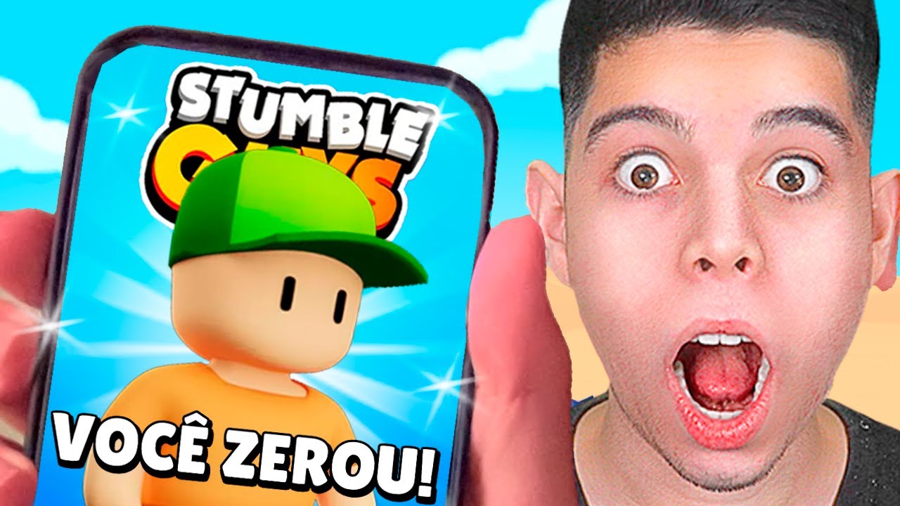 EU ZEREI O STUMBLE GUYS USANDO APENAS SKINS ESPECIAIS!