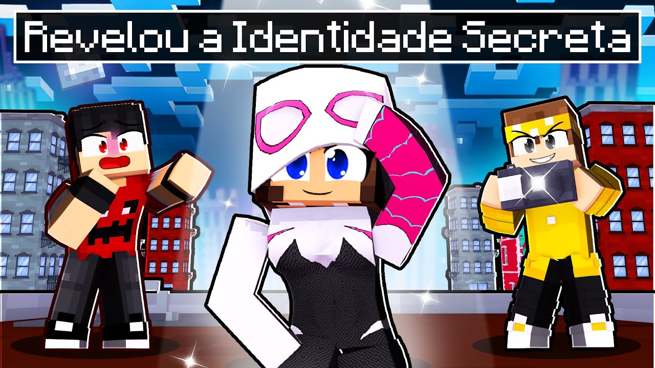 GAROTA ARANHA REVELOU sua IDENTIDADE no Minecraft ◂Miika▸