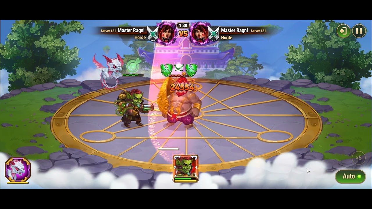 Hero wars- Who is better at blocking healing?