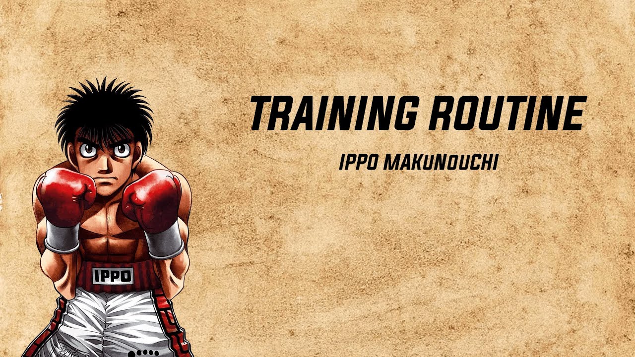 Ippo Makunouchis Training Routine #hajimenoippo #training