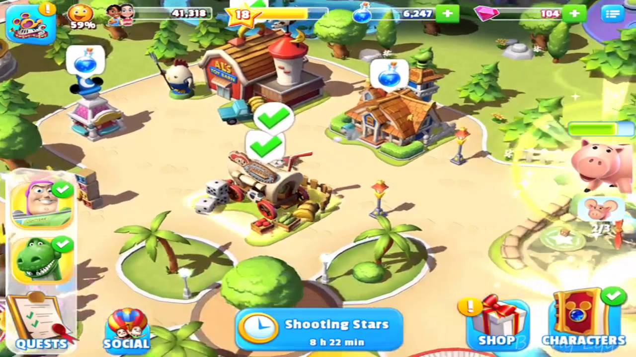 Buzz Lightyear Unlocked - Disney Magic Kingdoms - Gameplay Walkthrough Part 18 - Level 18