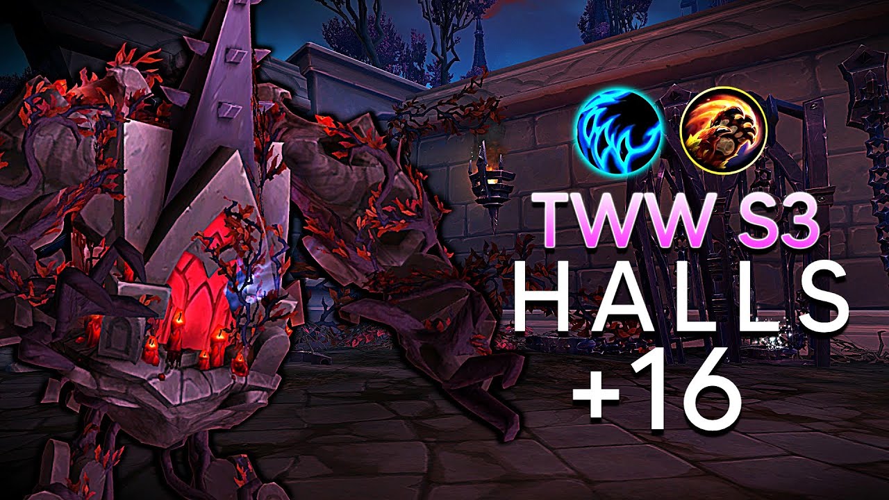 +16 Halls of Atonement TWW Season 3 | Feral Druid