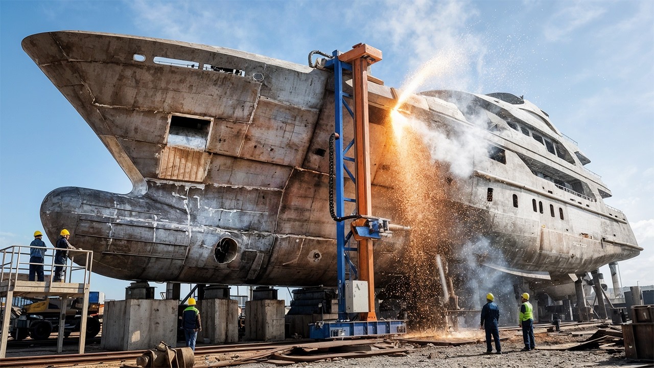Inside a Billionaire Yacht Factory - How Luxury Is Built