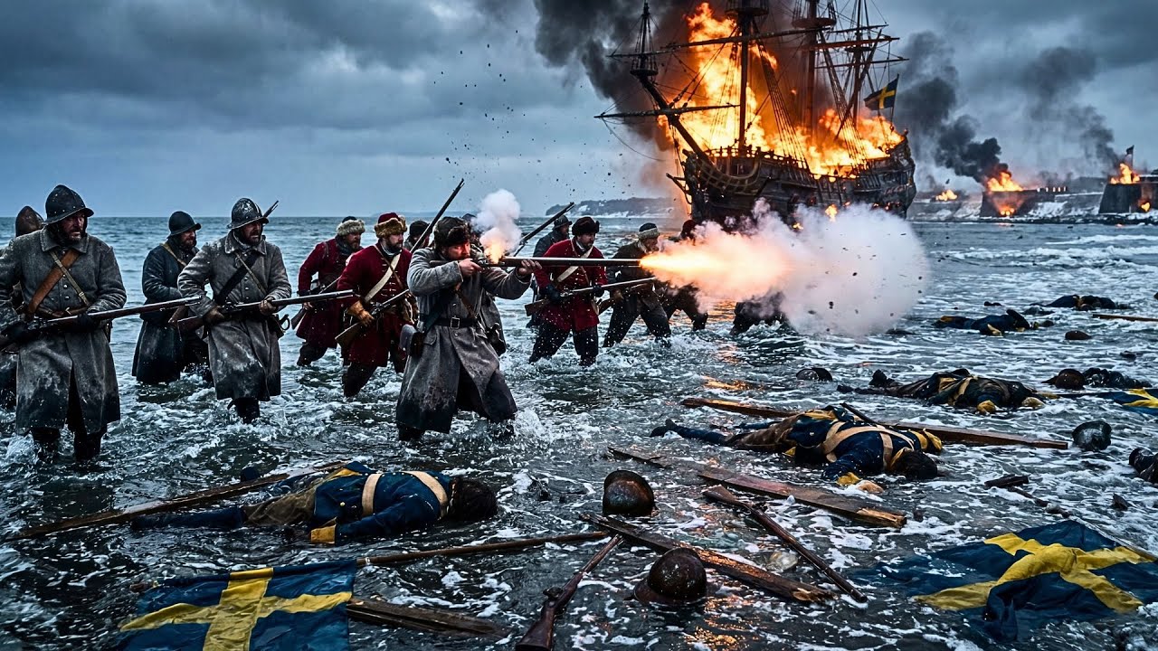 Die Schlacht von 1658: Der Tag, an dem Preußen das GANZE schwedische Imperium im MEER ZERSCHMETTERTE