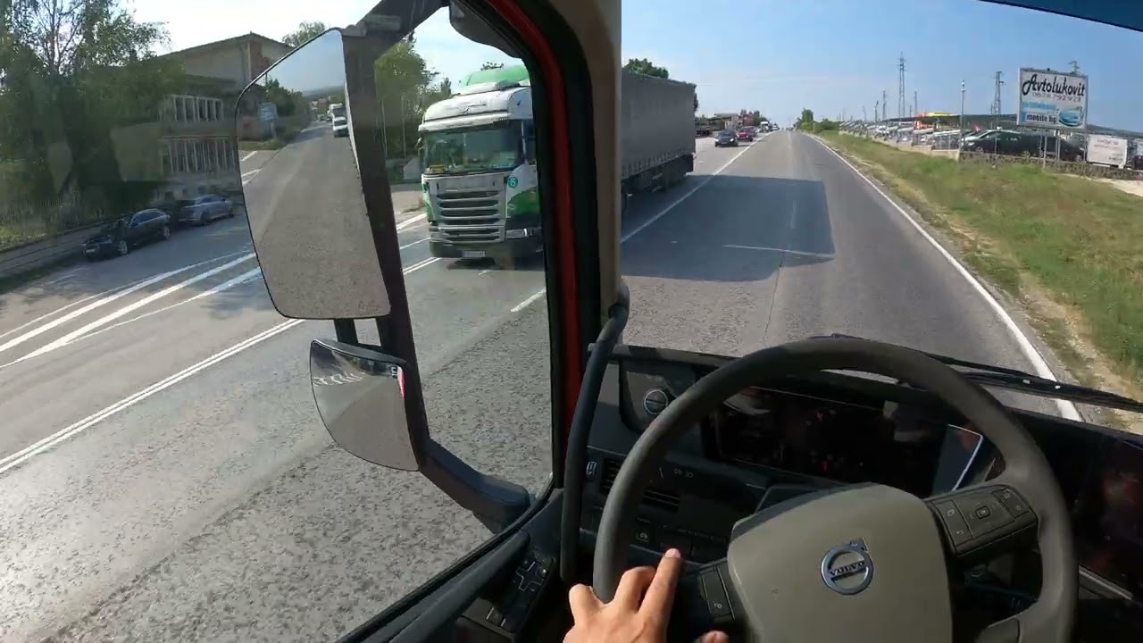 #POV Driving My NEW Truck Volvo FH 500 4K - Bulgaria Lukovit