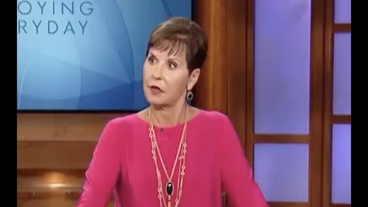 VOCÊ ESTÁ FUGINDO DE DEUS | Joyce Meyer