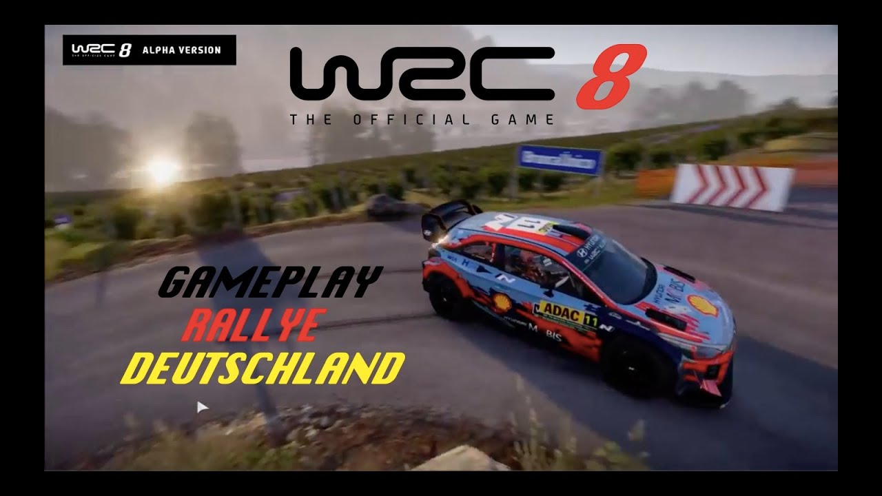WRC 8 Rallye Deutschland GAMEPLAY (+ REPLAY)