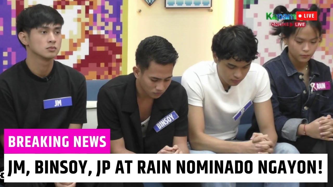 Pinoy Big Brother 10th Nomination Update: Binsoy, JM, JP, at Rain | Sino ang dapat iligtas?