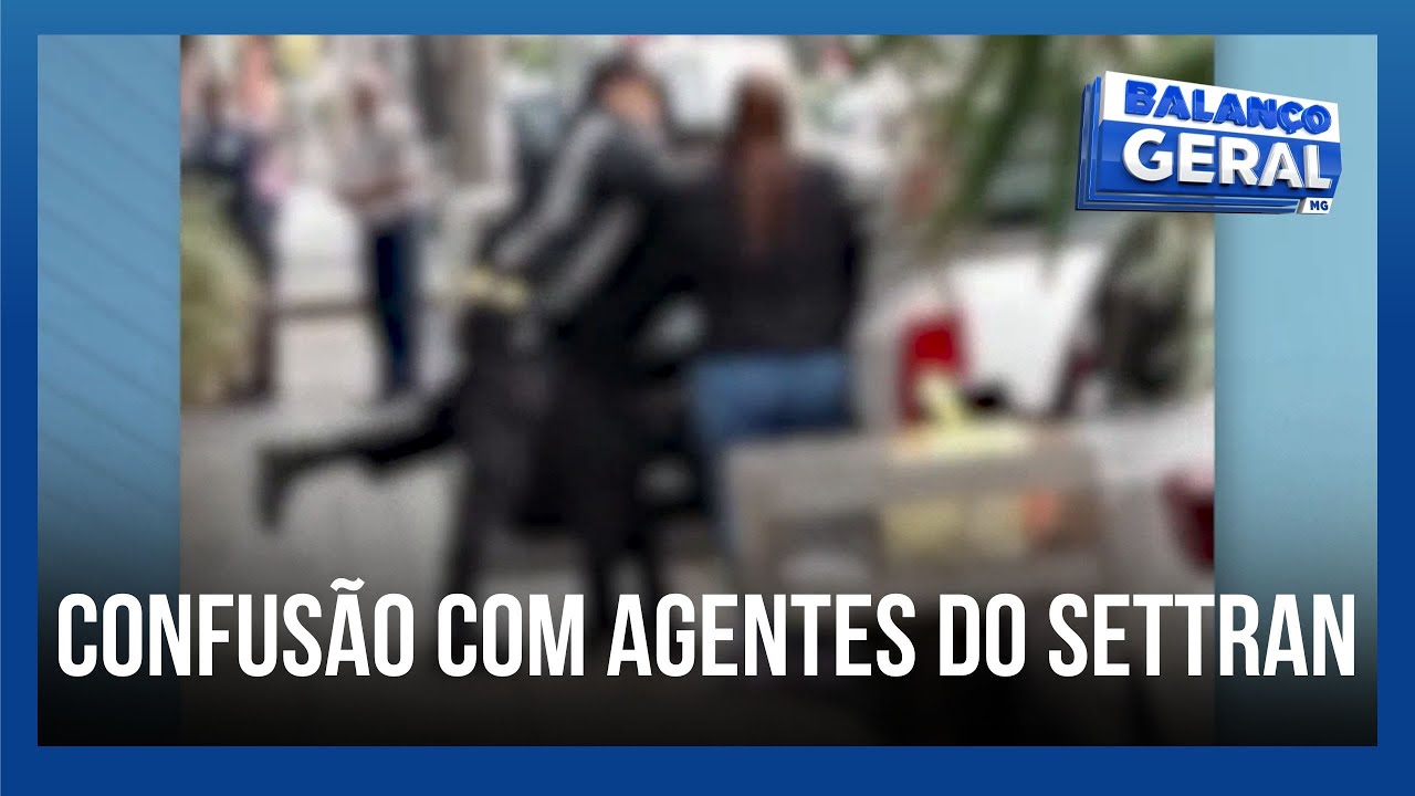 Confusão entre motorista e agentes da Settran é registrada em Uberlândia