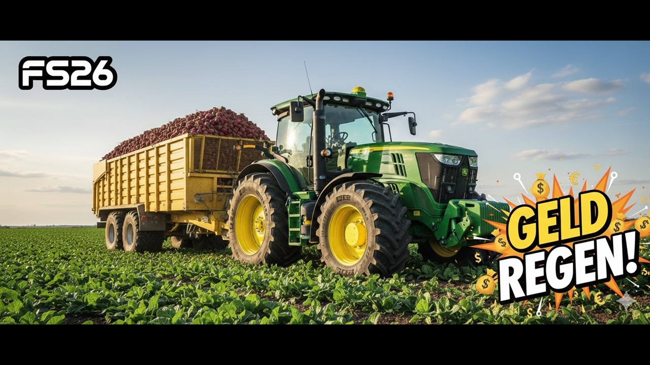Farming Simulator 26 🚜 RED BEET HARVEST | Massive Field & Huge Profit! Part 2
