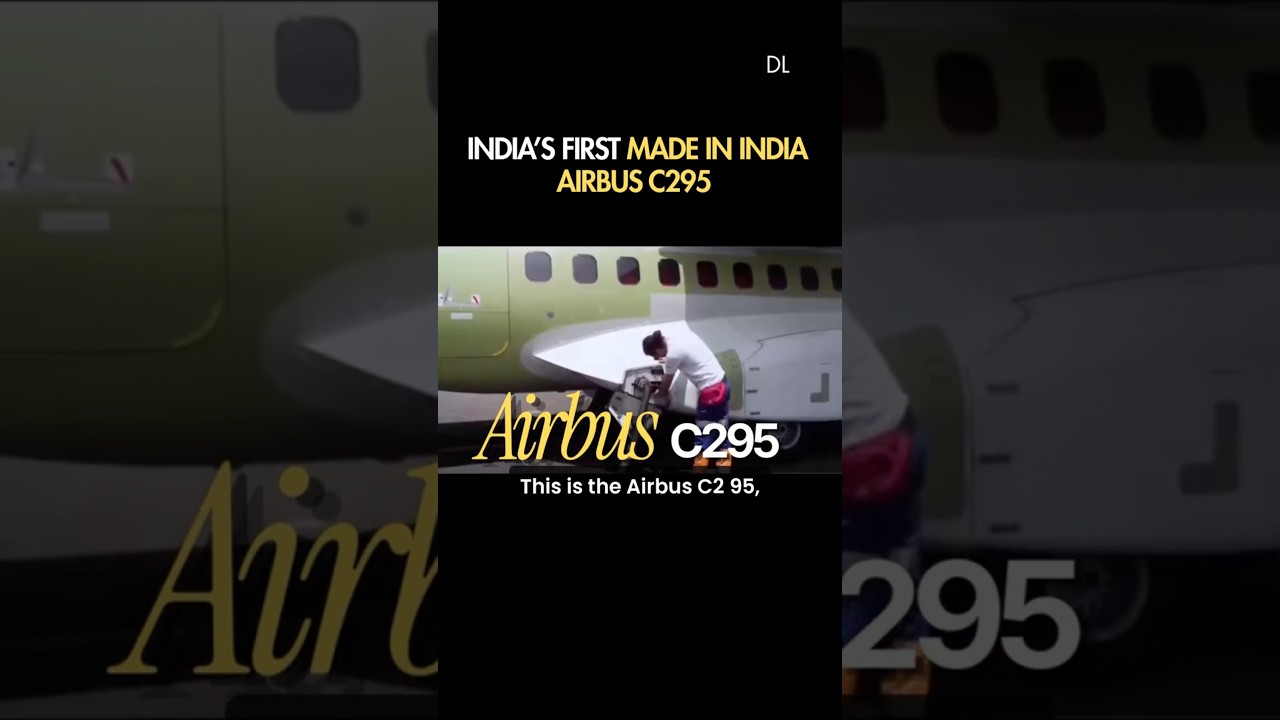 India&rsquo;s First Made in India Airbus C295 Takes Flight ✈️🇮🇳