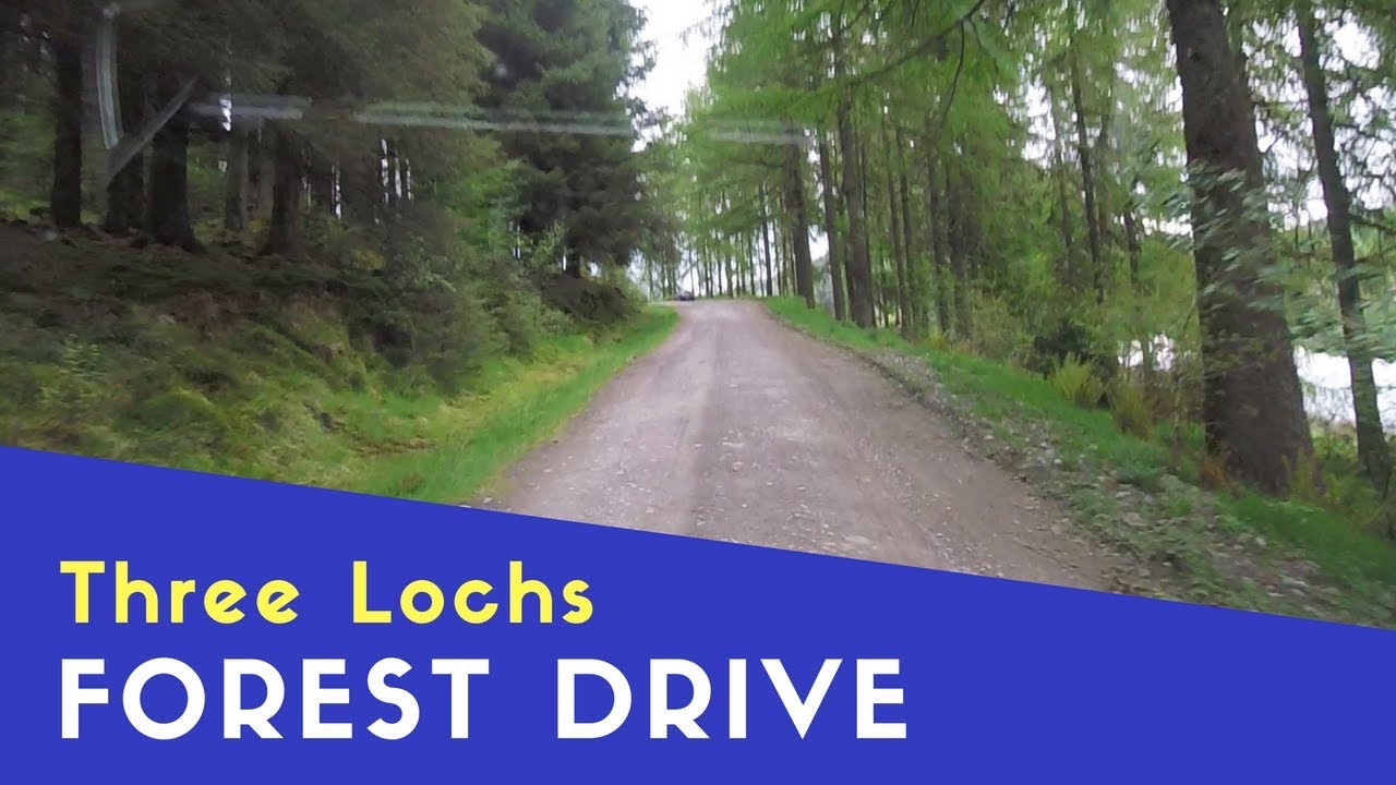 A Drive Along The Three Lochs Forest Drive | Scottish Highlands and Islands 2018 Extra