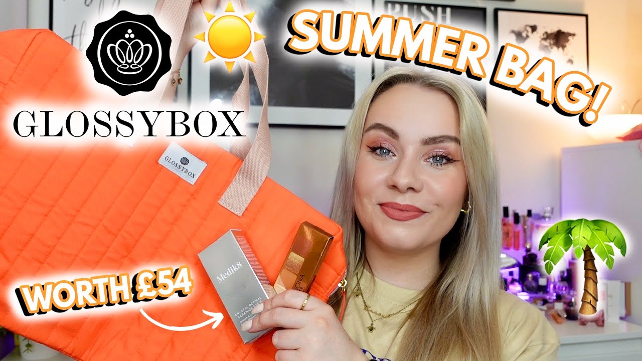 GLOSSYBOX SUMMER BAG 2024 UNBOXING | MEDIK8, NATASHA DENONA, WELEDA☀️ | MISS BOUX