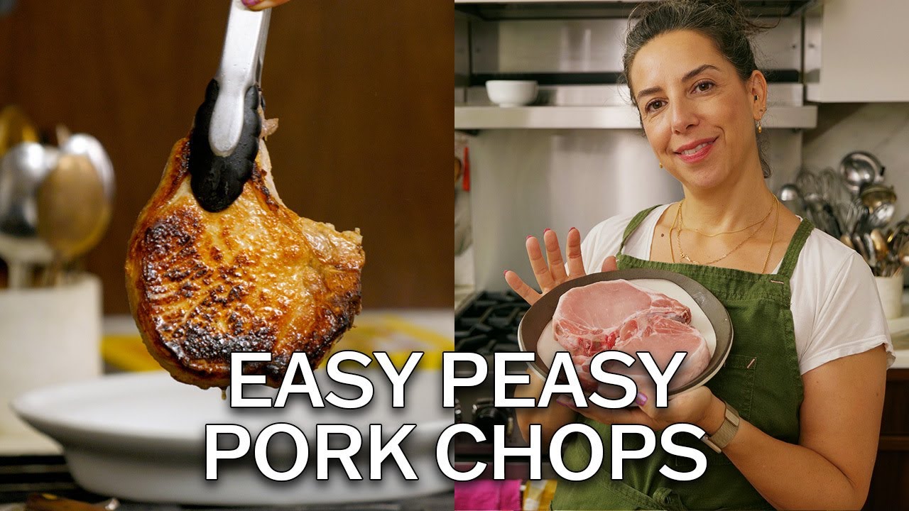 SIX-MINUTE CARAMELIZED PORK CHOPS