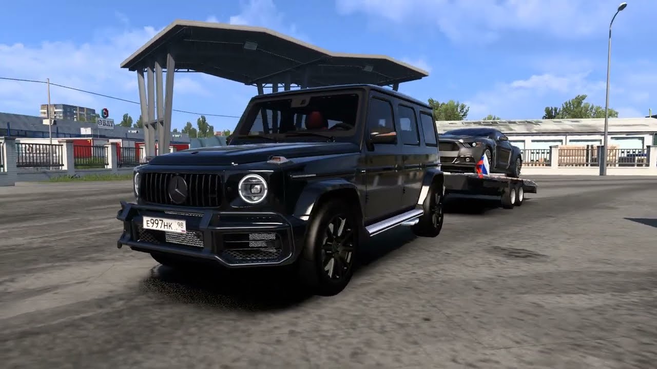 ETS2 - Путешествуем по Европе! Mercedes G-Class #ETS2 #eurotrucksimolator