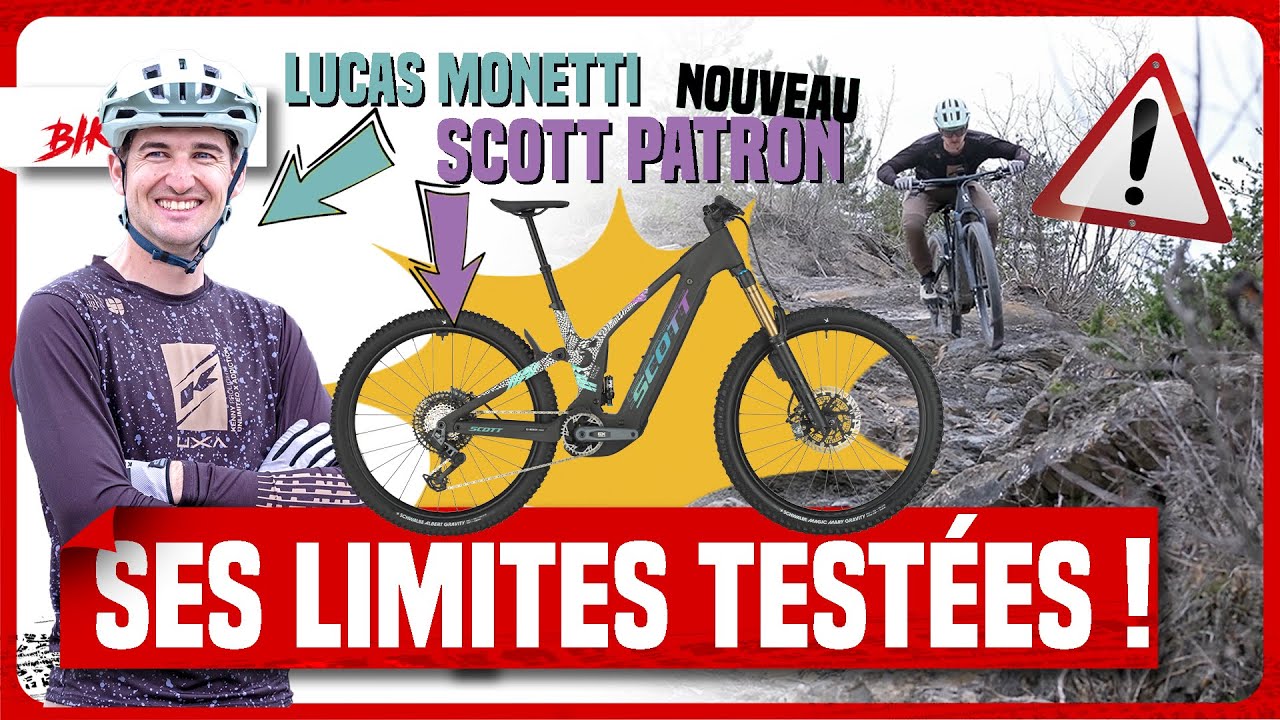 Le nouveau SCOTT Patron 2025 poussé à l'extrême🔥 par le pilote Lucas Monetti !