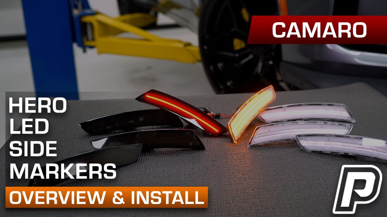 🔥 2016-2021 Camaro HERO Sidemarker Overview & Installation - Phastek