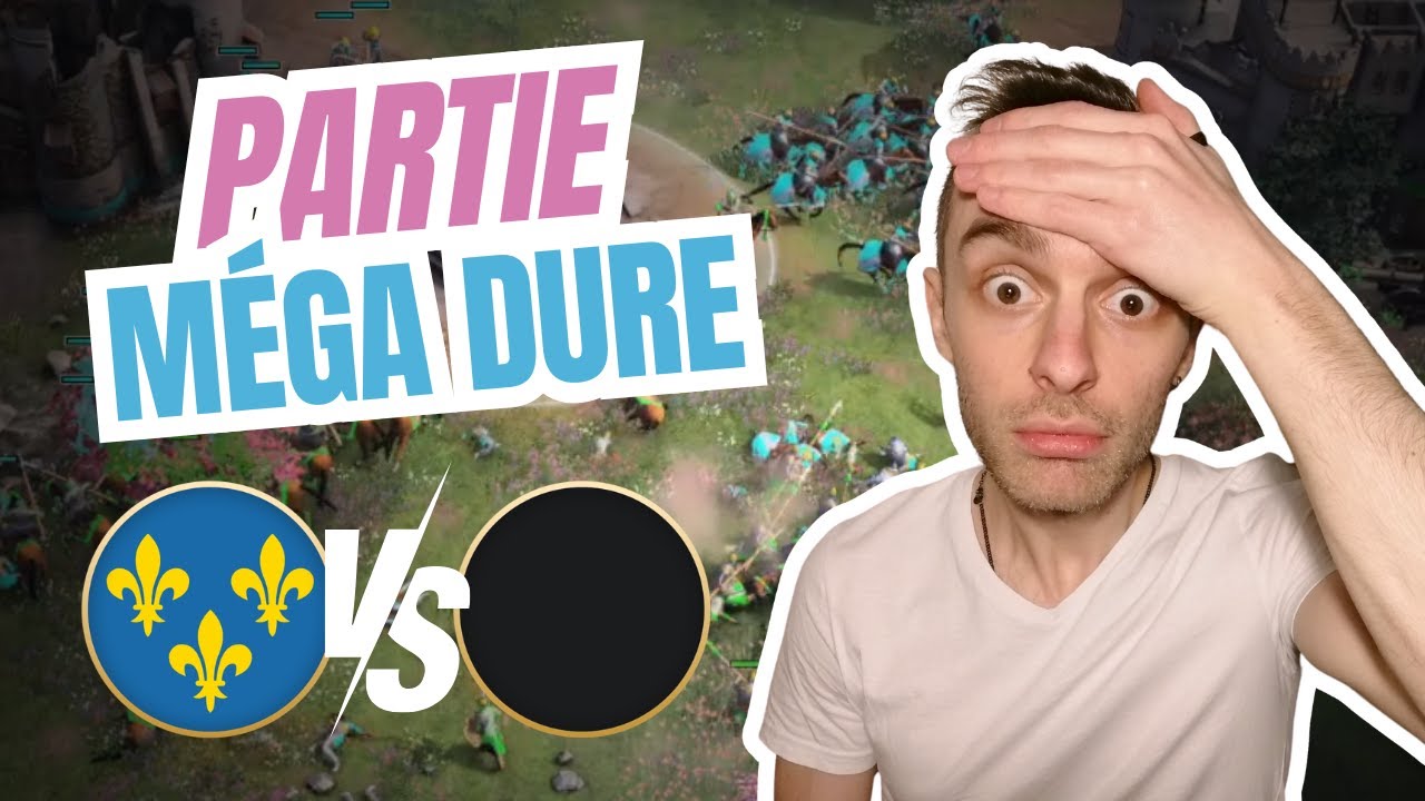 Une game super intense ! Gameplay Conquérant : Français vs Abbassides. AOE 4 - Age of Empires IV