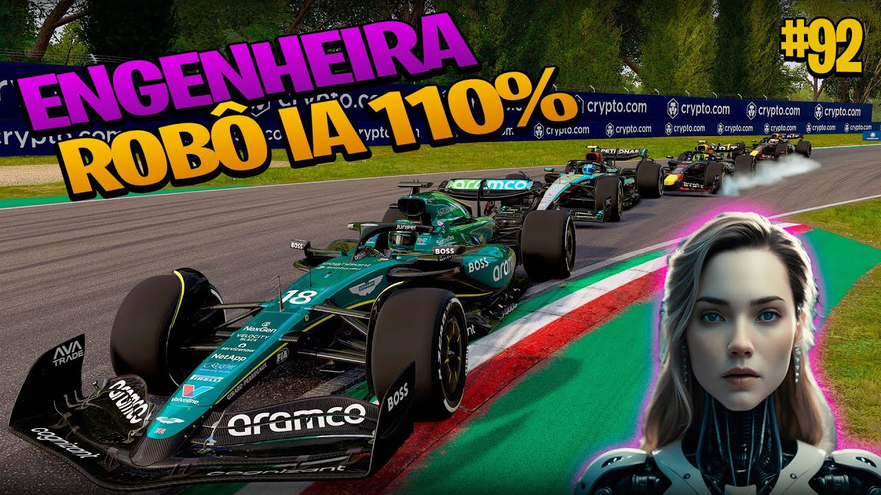 F1 24 - CRIAMOS O SETUP DOS SONHOS COM INTELIGÊNCIA ARTIFICIAL