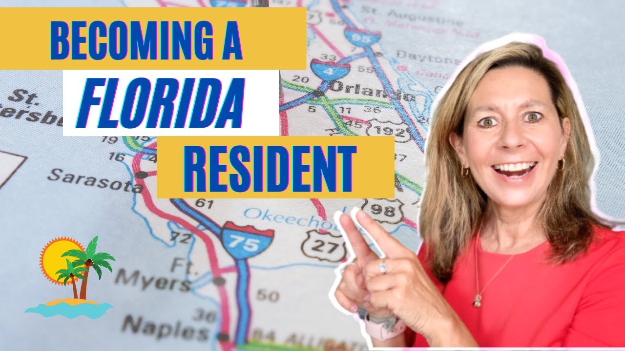 HOW TO BECOME A FLORIDA RESIDENT. Tips to becoming a Florida Resident.