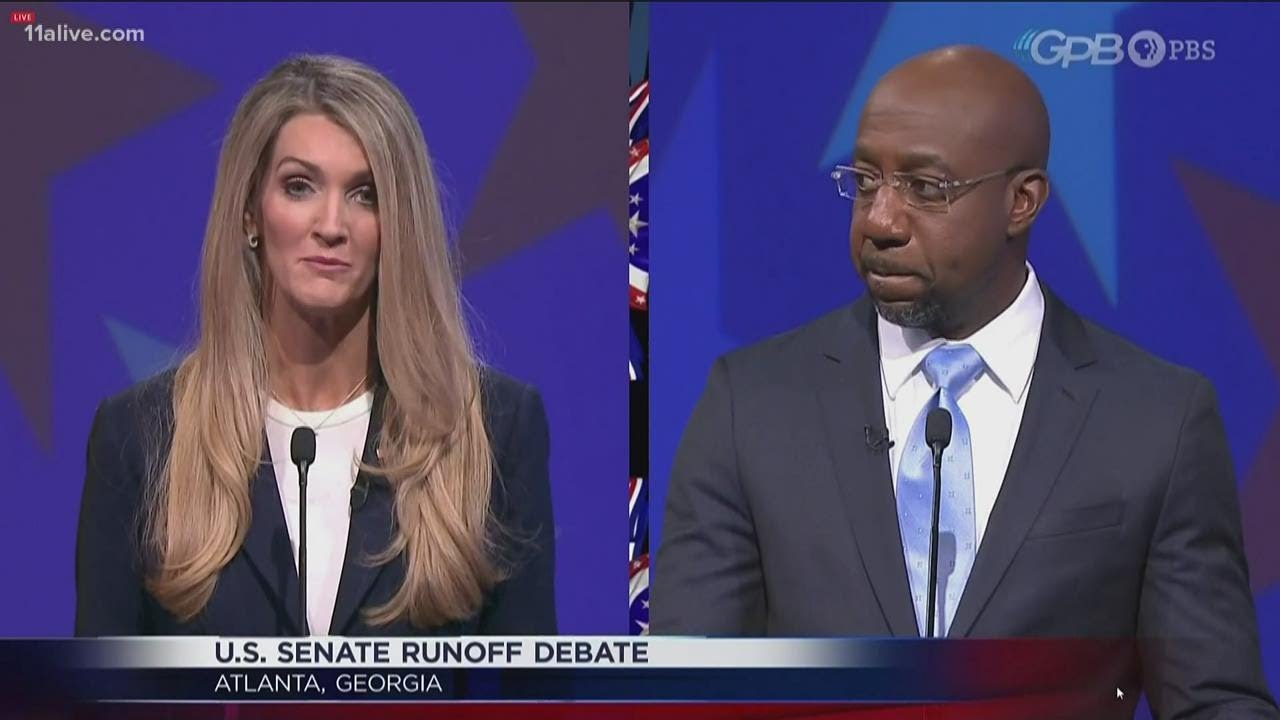 Loeffler, Warnock spar under the national spotlight in Georgia Senate debate