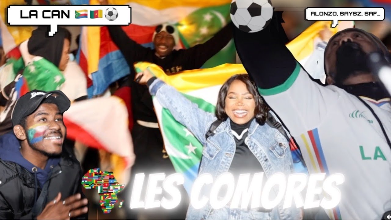 LA CAN TRUQUÉE❓🤔JE PARS AUX COMORES POUR LA CAN D'AFRIQUE☄️🌍 ALONZO,SAYSZ,SAF, FELIXPYAT...