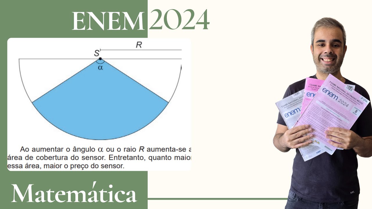 ENEM 2024 - Um proprietário pretende instalar um sensor de presença para a proteção de seu imóvel