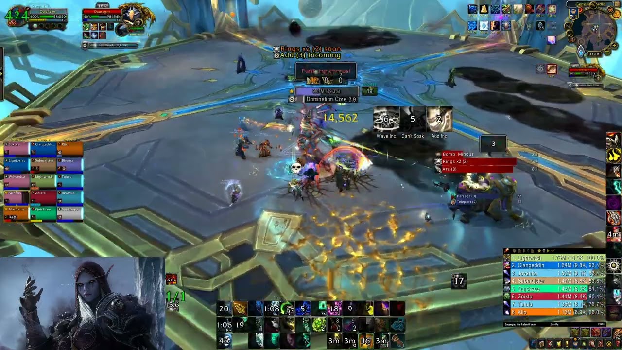WoW 9.2 Dausegne Heroic WW Monk