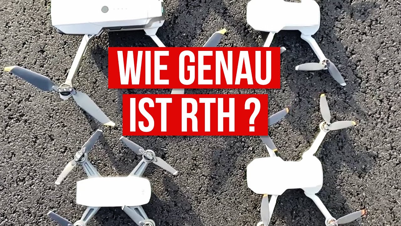 Vergleich RTH DJI Mavic Mini vs Mini 2 vs Mavic Pro Platinum vs Spark wie genau landet Deine Drohne